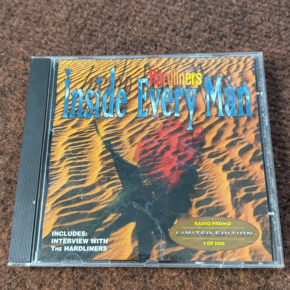The Hardliner Inside Every Man Radio Promo CD 1995 Limited Edition 1 of 500 Rare